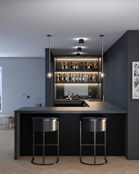 Basement Bar Design