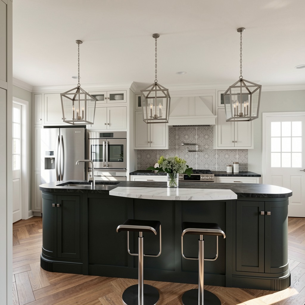 Kitchen 3D design visualization in Maryland